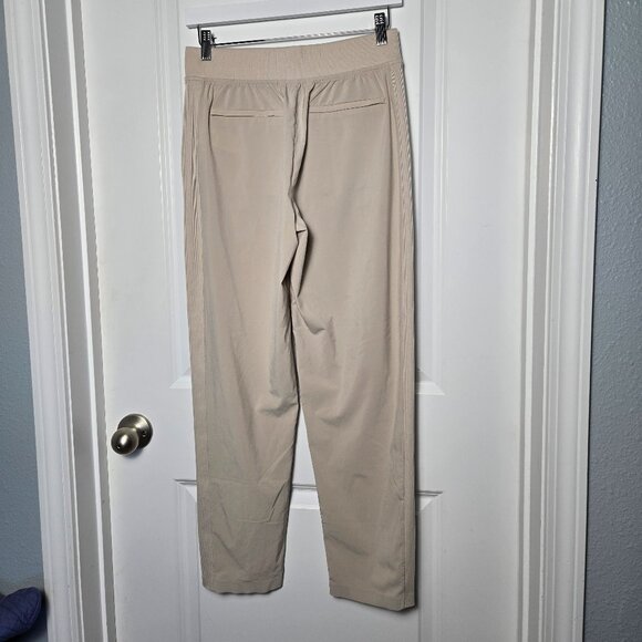 Athleta Brooklyn Mid Rise Ankle Pant  - 4 Beige/Bone - Picture 4 of 6